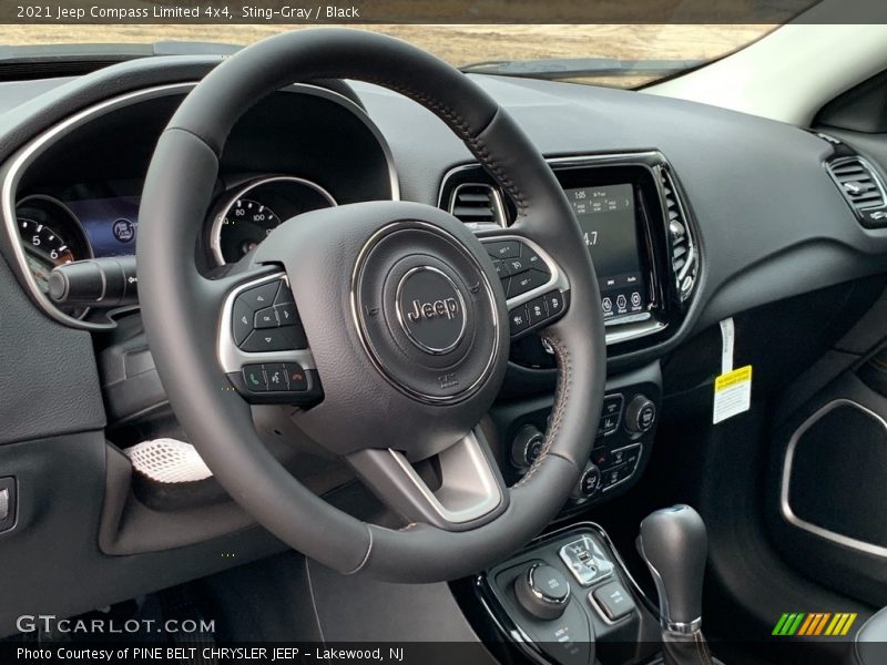 Sting-Gray / Black 2021 Jeep Compass Limited 4x4