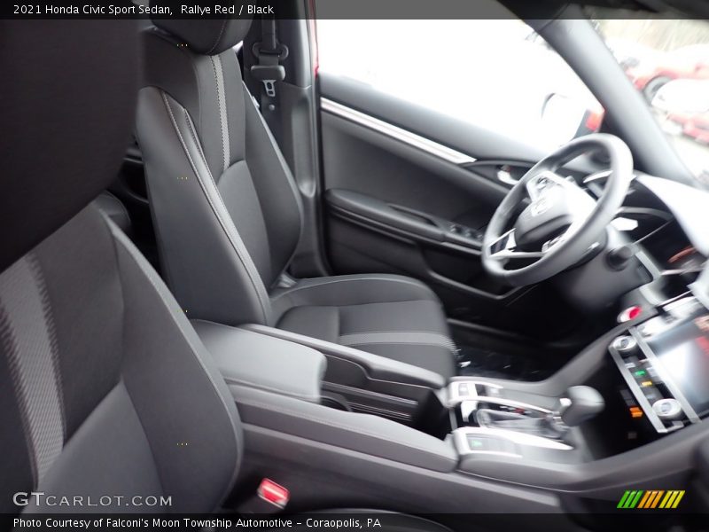 Rallye Red / Black 2021 Honda Civic Sport Sedan