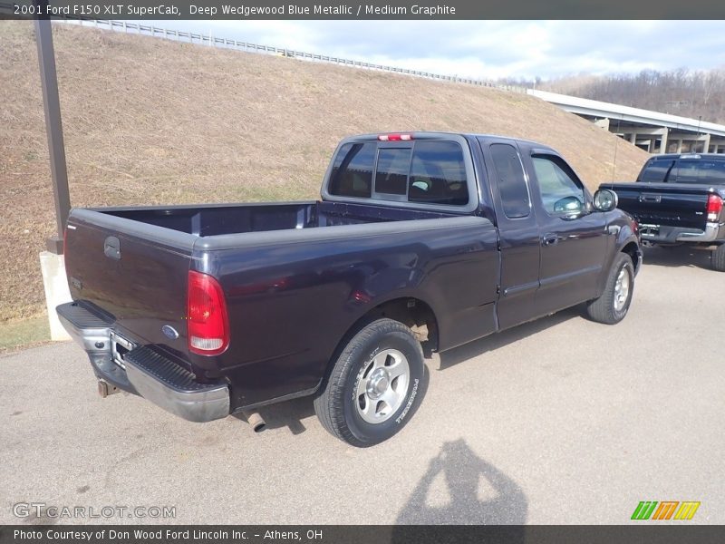  2001 F150 XLT SuperCab Deep Wedgewood Blue Metallic