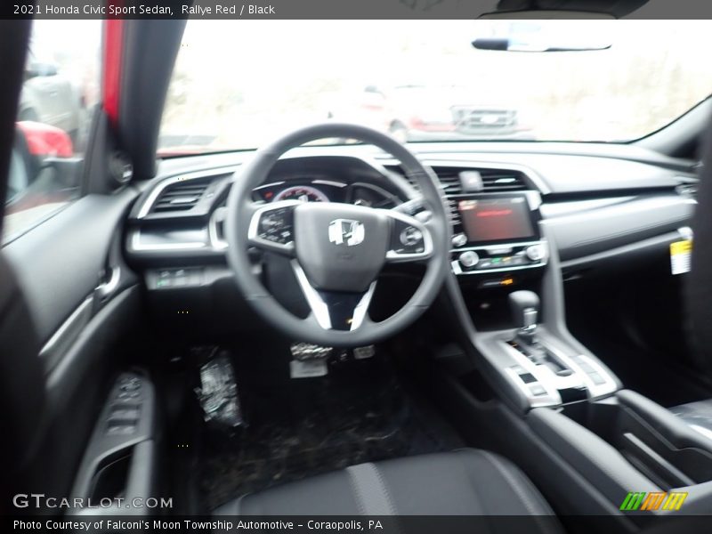 Rallye Red / Black 2021 Honda Civic Sport Sedan