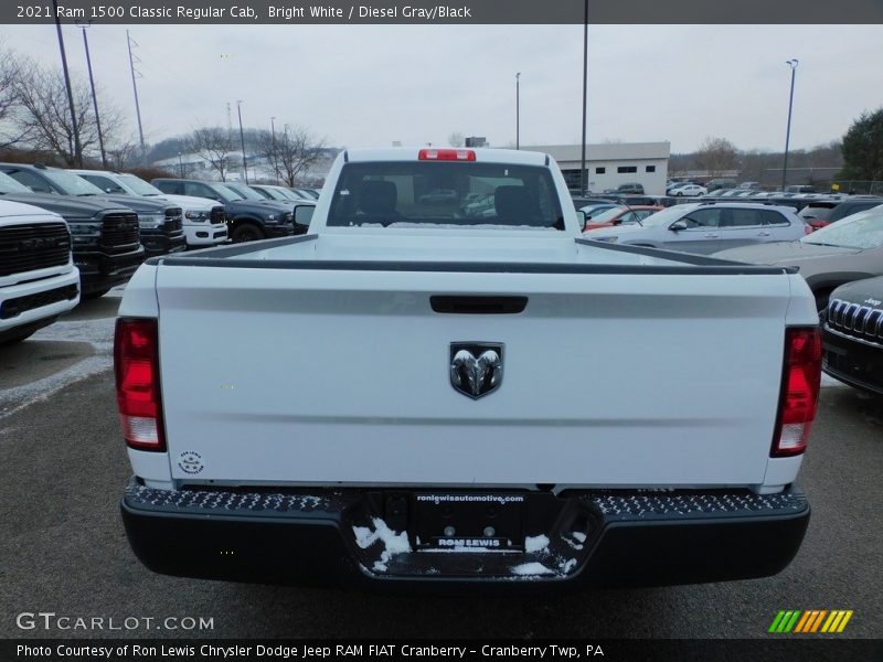 Bright White / Diesel Gray/Black 2021 Ram 1500 Classic Regular Cab