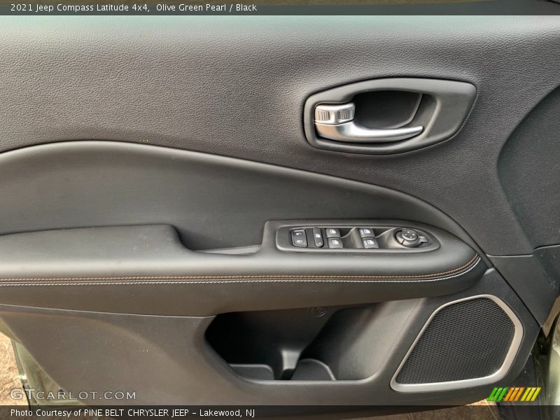 Olive Green Pearl / Black 2021 Jeep Compass Latitude 4x4