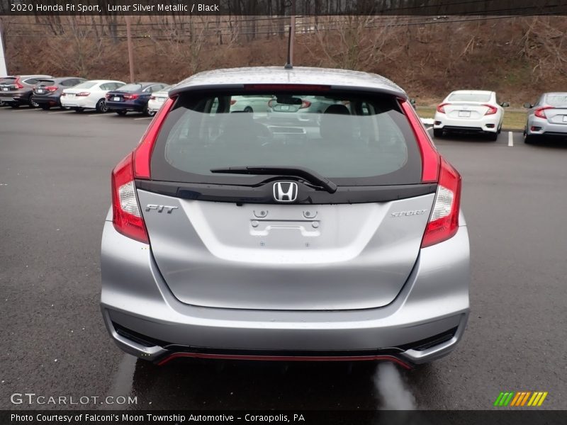 Lunar Silver Metallic / Black 2020 Honda Fit Sport