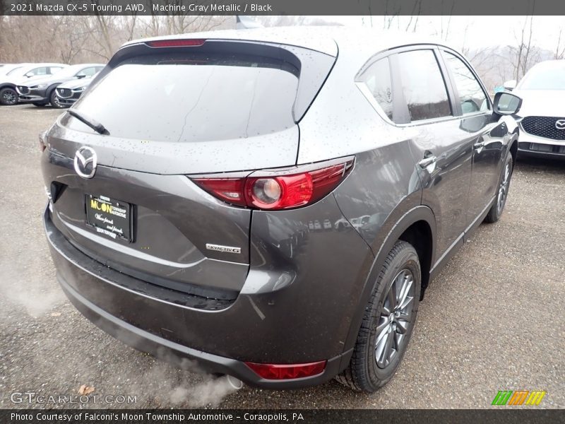 Machine Gray Metallic / Black 2021 Mazda CX-5 Touring AWD