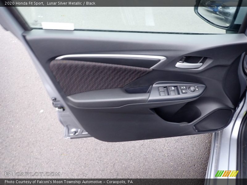 Lunar Silver Metallic / Black 2020 Honda Fit Sport