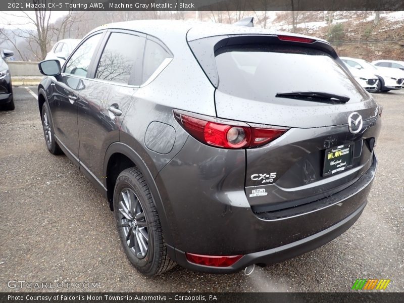 Machine Gray Metallic / Black 2021 Mazda CX-5 Touring AWD