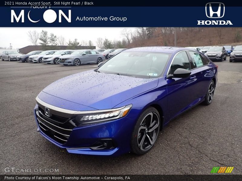 Still Night Pearl / Black 2021 Honda Accord Sport