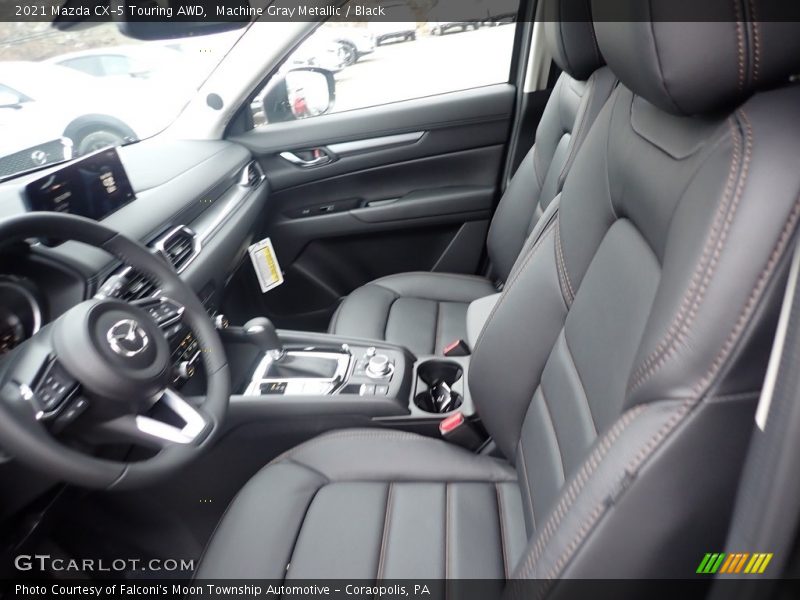 Machine Gray Metallic / Black 2021 Mazda CX-5 Touring AWD