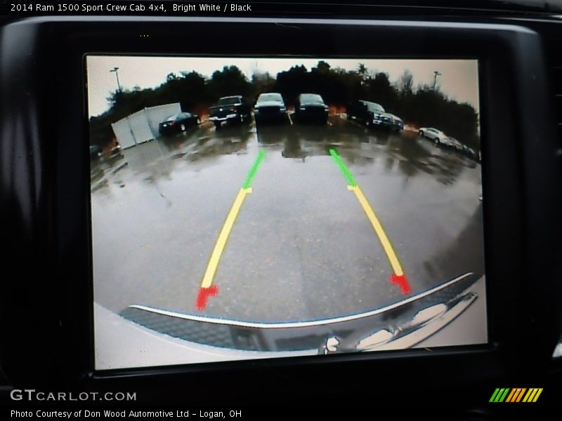 Bright White / Black 2014 Ram 1500 Sport Crew Cab 4x4