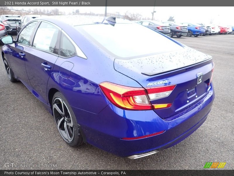 Still Night Pearl / Black 2021 Honda Accord Sport