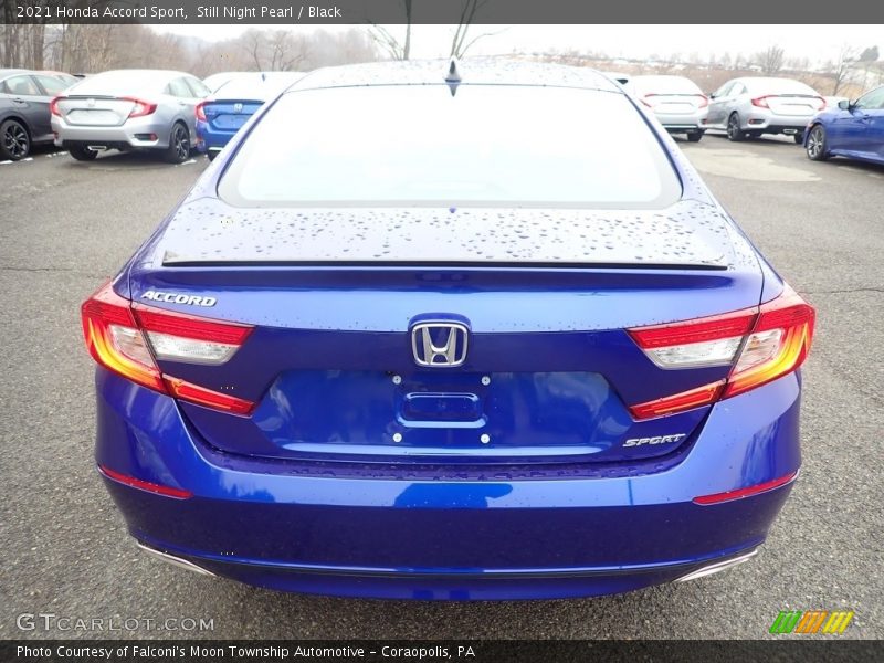 Still Night Pearl / Black 2021 Honda Accord Sport
