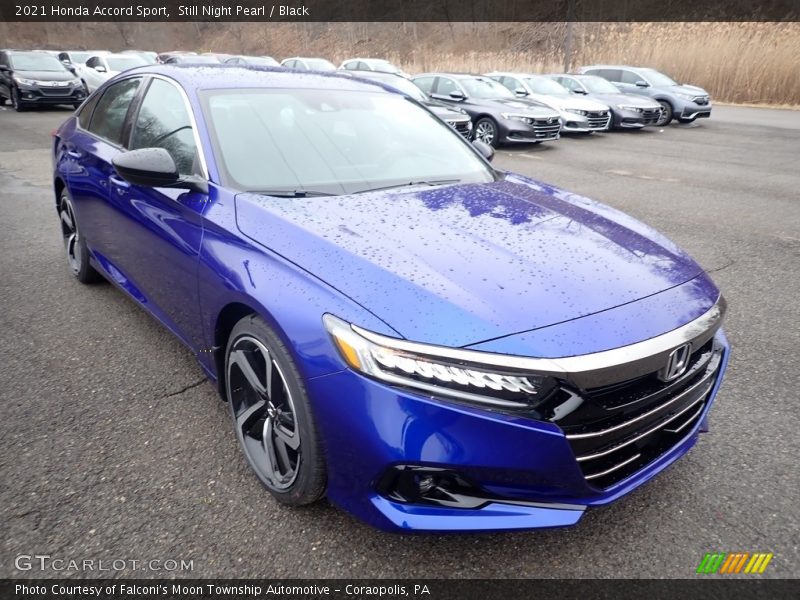 Front 3/4 View of 2021 Accord Sport