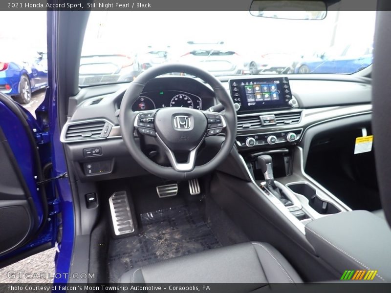 Still Night Pearl / Black 2021 Honda Accord Sport