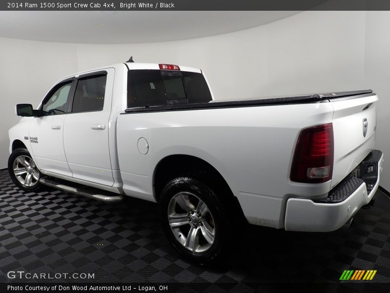 Bright White / Black 2014 Ram 1500 Sport Crew Cab 4x4