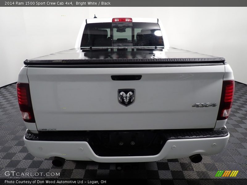 Bright White / Black 2014 Ram 1500 Sport Crew Cab 4x4