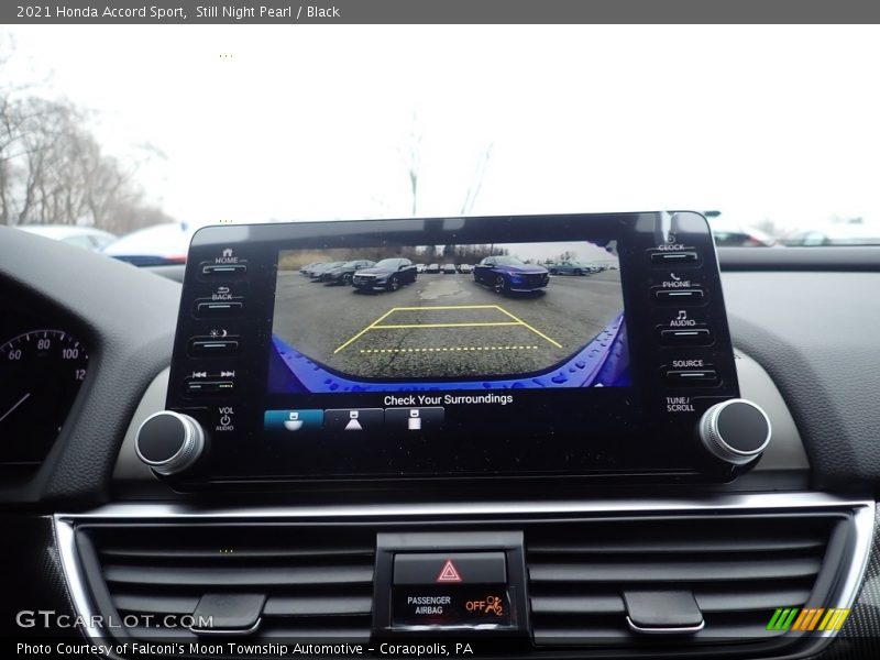 Still Night Pearl / Black 2021 Honda Accord Sport