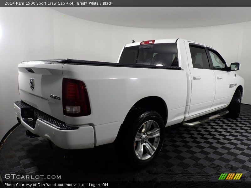 Bright White / Black 2014 Ram 1500 Sport Crew Cab 4x4