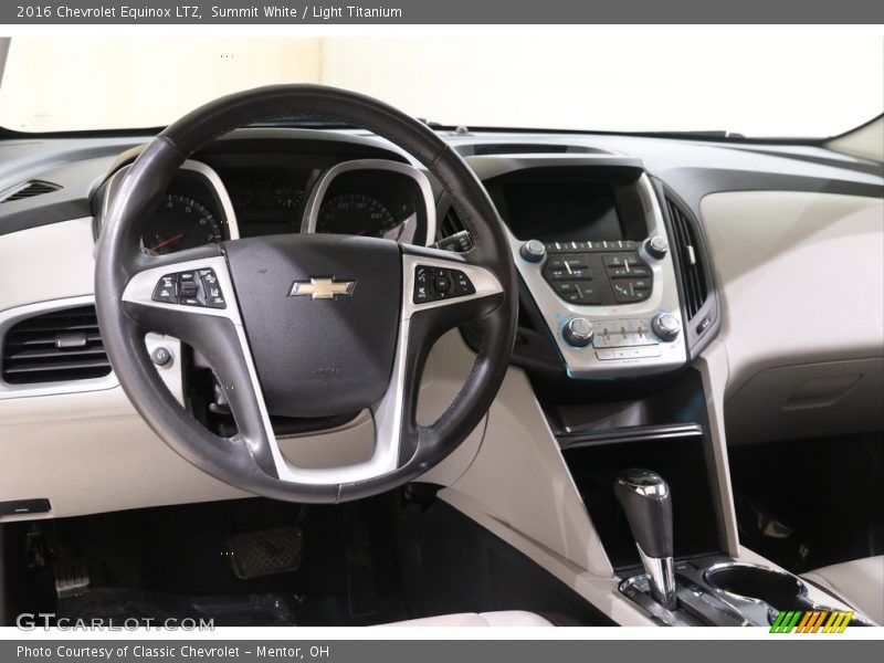 Summit White / Light Titanium 2016 Chevrolet Equinox LTZ