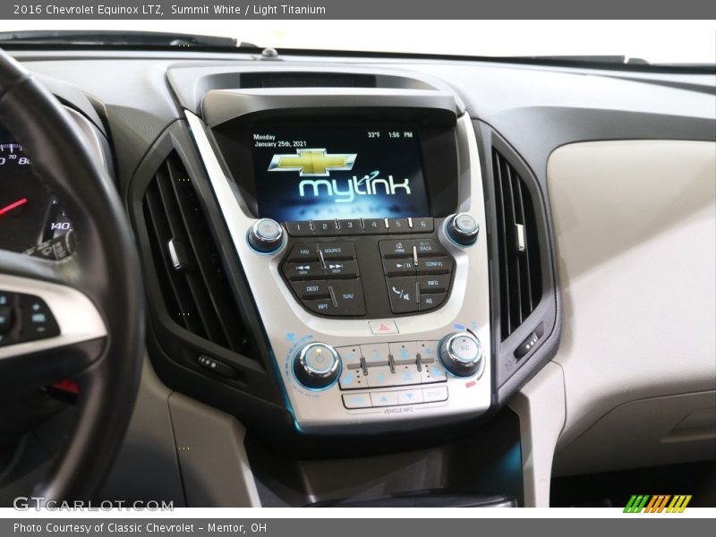 Summit White / Light Titanium 2016 Chevrolet Equinox LTZ