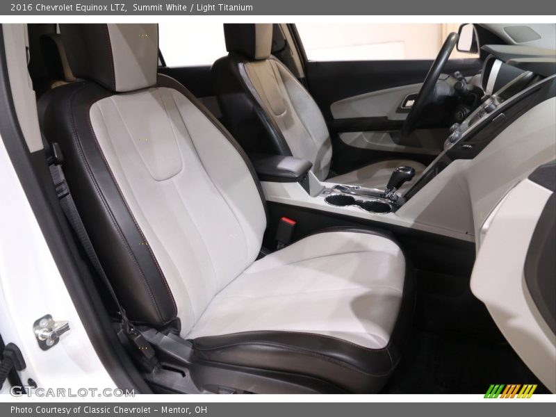 Summit White / Light Titanium 2016 Chevrolet Equinox LTZ