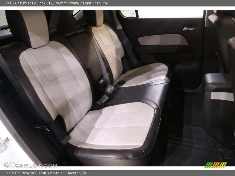Summit White / Light Titanium 2016 Chevrolet Equinox LTZ