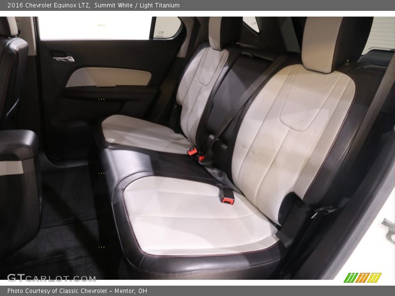 Summit White / Light Titanium 2016 Chevrolet Equinox LTZ