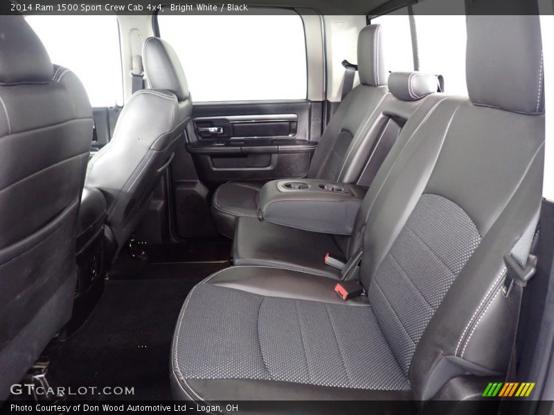 Bright White / Black 2014 Ram 1500 Sport Crew Cab 4x4