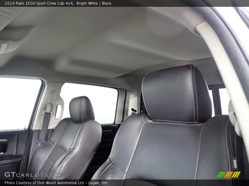Bright White / Black 2014 Ram 1500 Sport Crew Cab 4x4