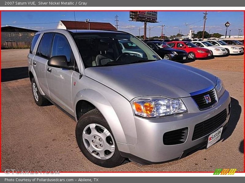 Silver Nickel Metallic / Gray 2007 Saturn VUE