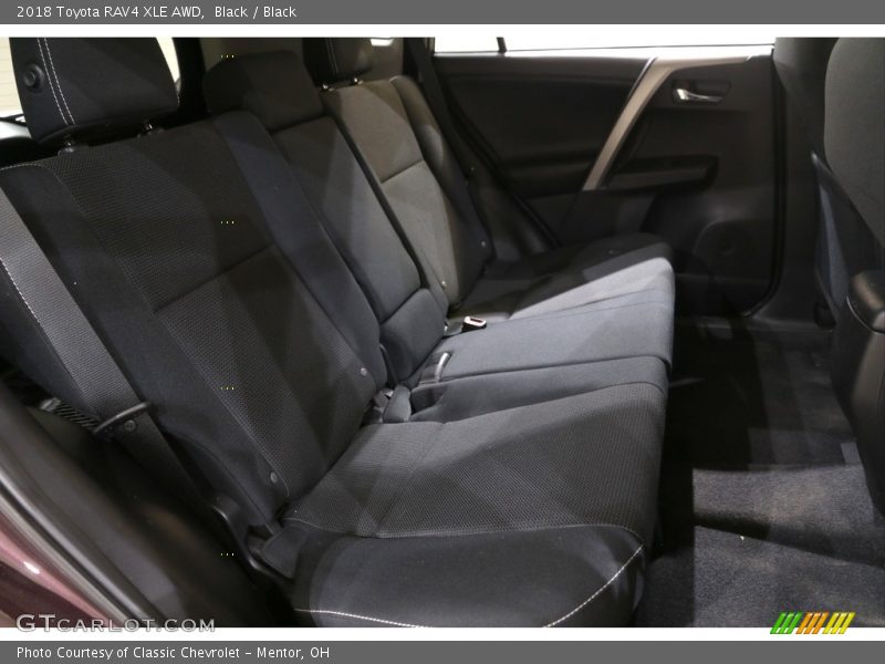 Black / Black 2018 Toyota RAV4 XLE AWD