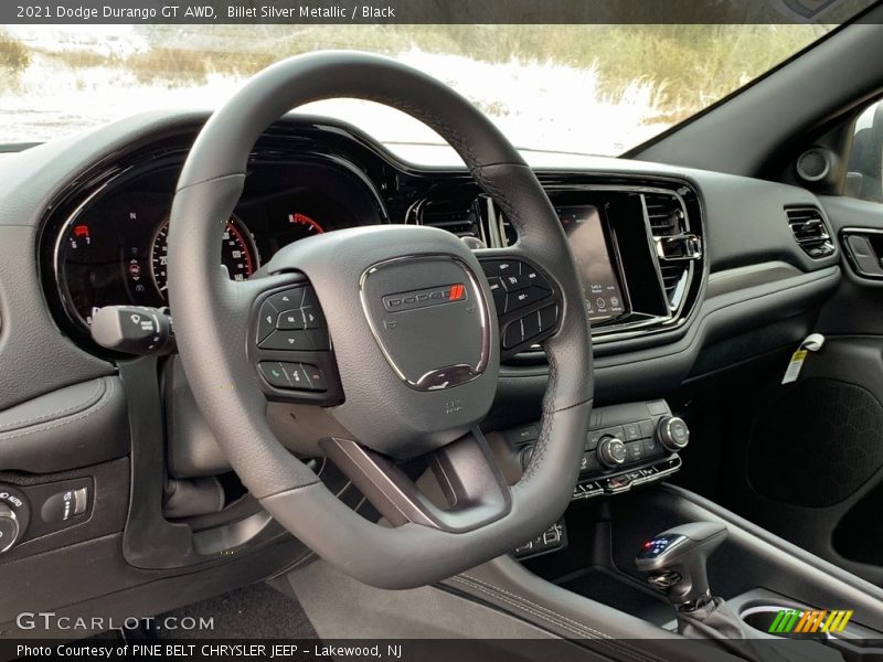 Billet Silver Metallic / Black 2021 Dodge Durango GT AWD