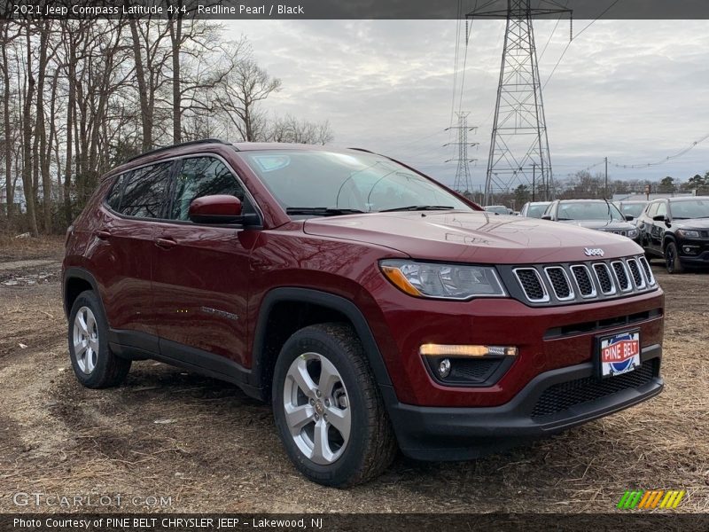 Redline Pearl / Black 2021 Jeep Compass Latitude 4x4
