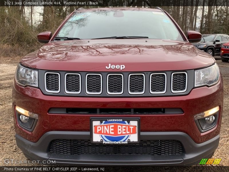 Redline Pearl / Black 2021 Jeep Compass Latitude 4x4