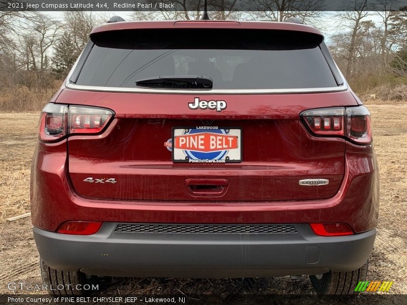 Redline Pearl / Black 2021 Jeep Compass Latitude 4x4