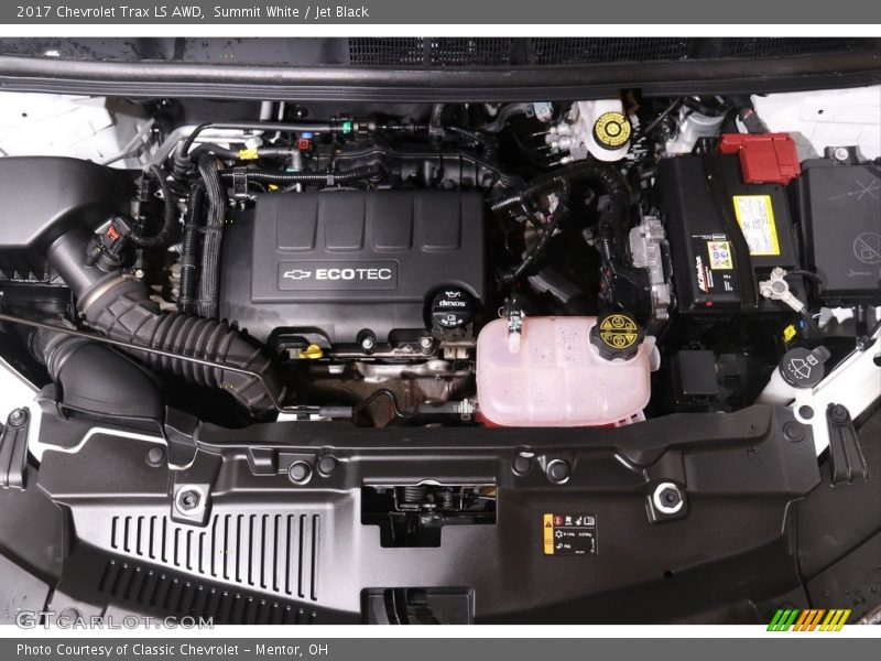 Summit White / Jet Black 2017 Chevrolet Trax LS AWD