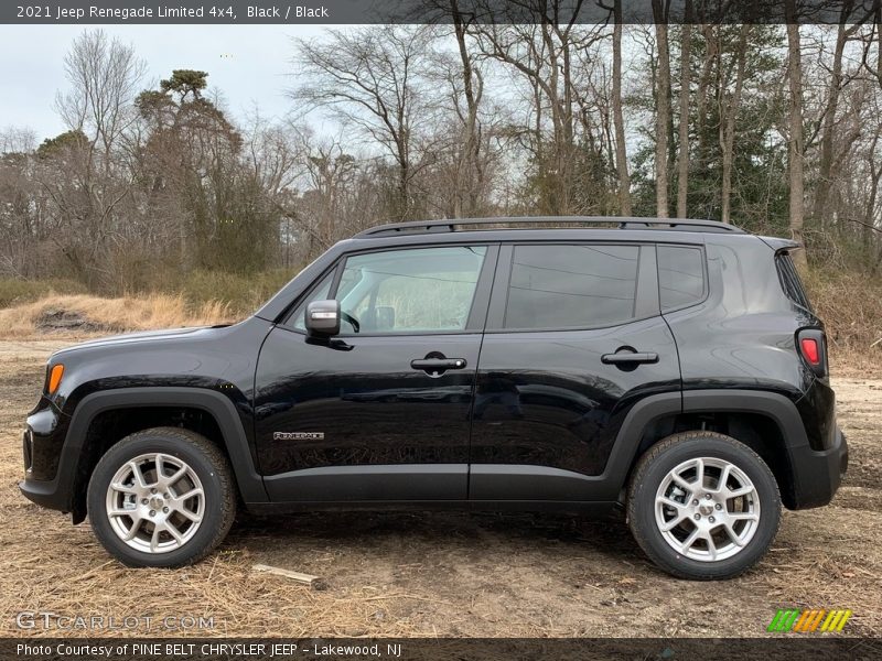 Black / Black 2021 Jeep Renegade Limited 4x4
