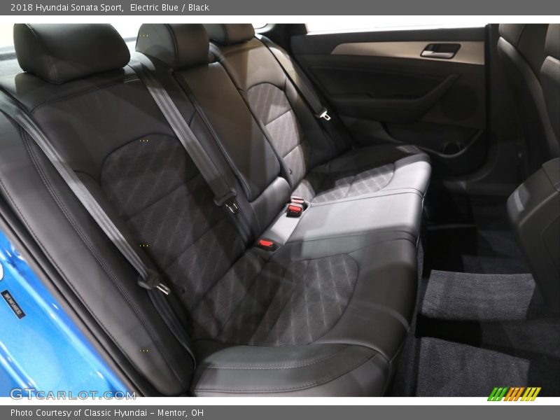 Electric Blue / Black 2018 Hyundai Sonata Sport