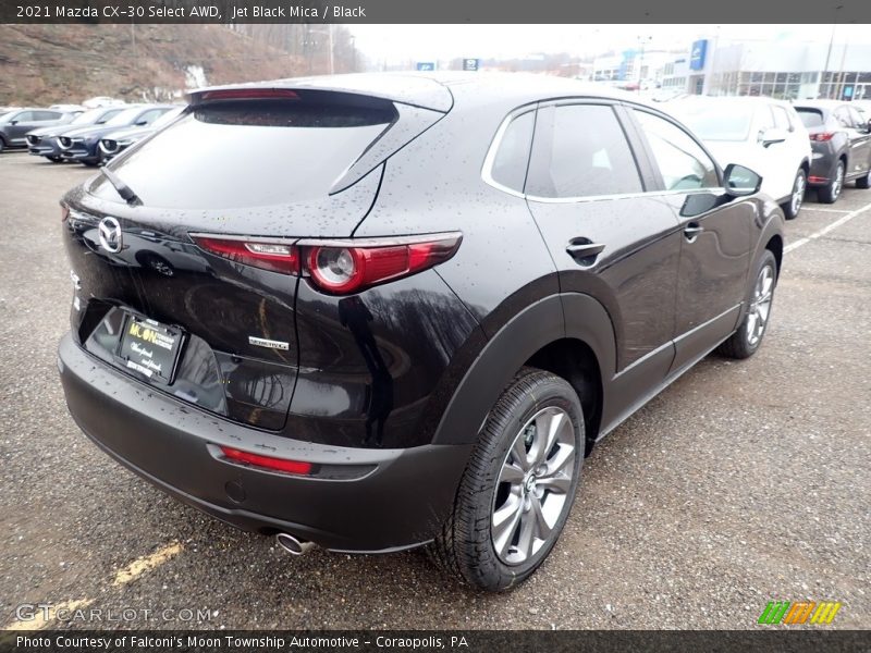 Jet Black Mica / Black 2021 Mazda CX-30 Select AWD