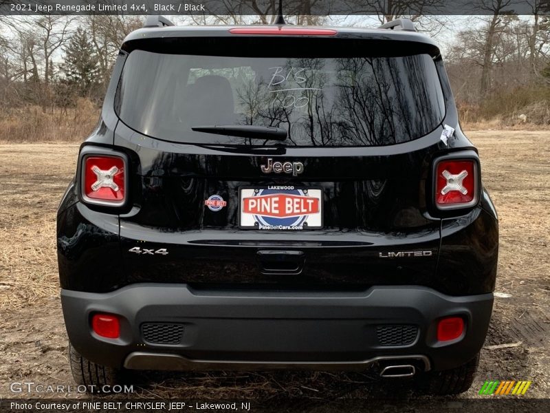 Black / Black 2021 Jeep Renegade Limited 4x4