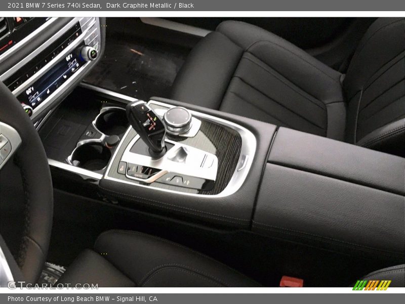 Dark Graphite Metallic / Black 2021 BMW 7 Series 740i Sedan