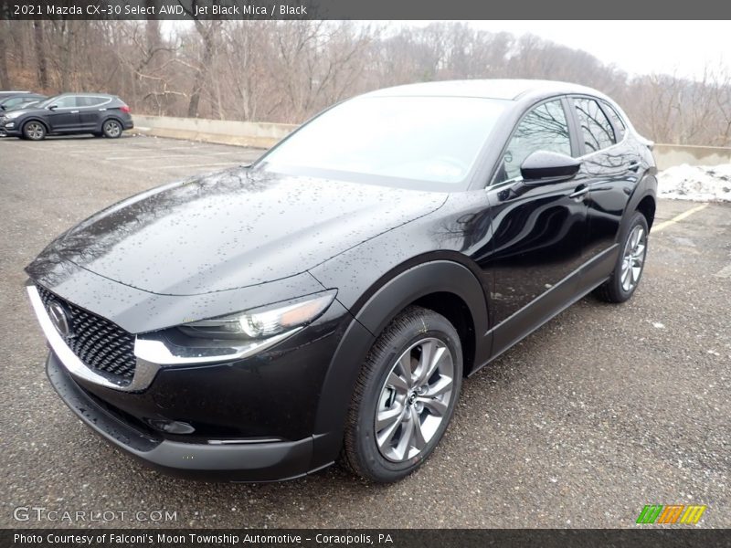 Jet Black Mica / Black 2021 Mazda CX-30 Select AWD