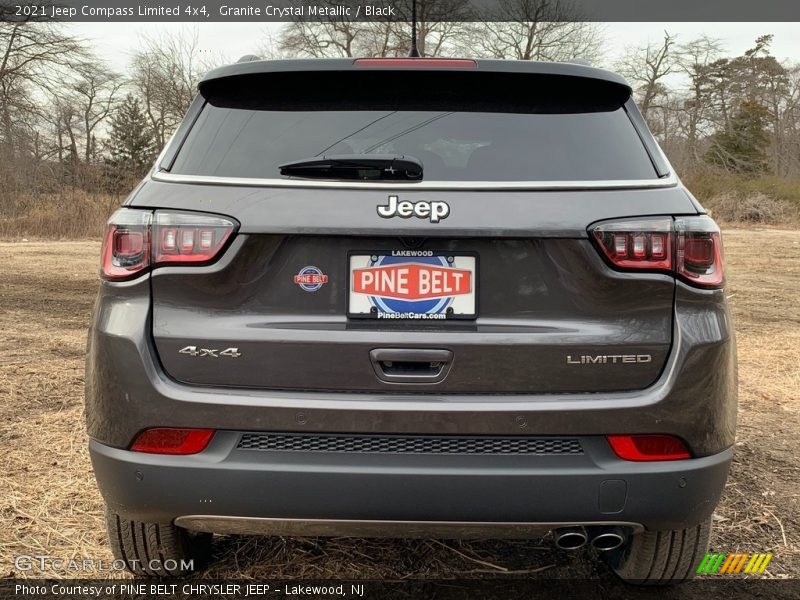 Granite Crystal Metallic / Black 2021 Jeep Compass Limited 4x4