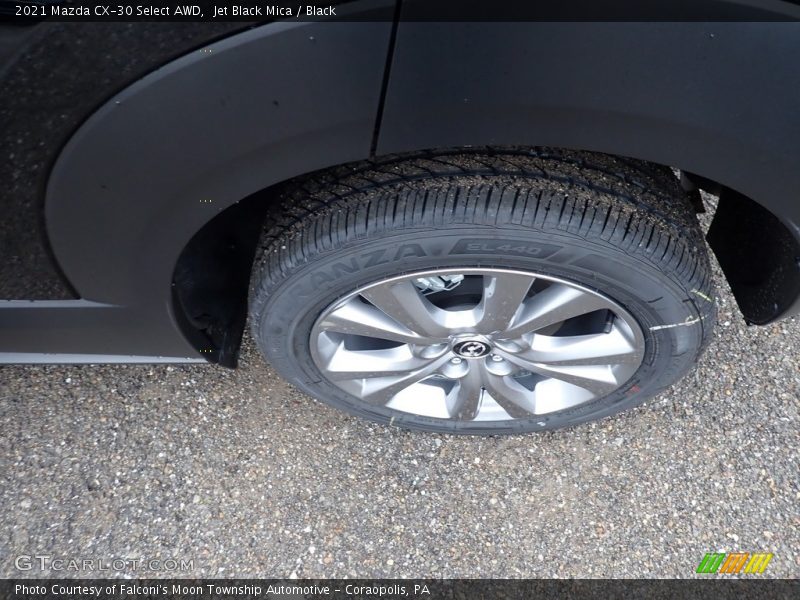 Jet Black Mica / Black 2021 Mazda CX-30 Select AWD