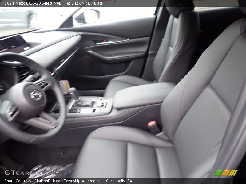 Jet Black Mica / Black 2021 Mazda CX-30 Select AWD