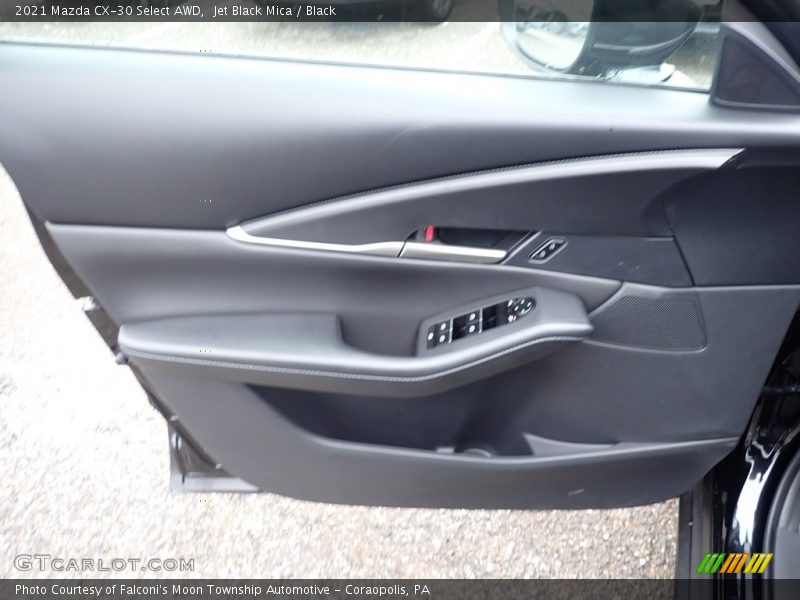 Jet Black Mica / Black 2021 Mazda CX-30 Select AWD
