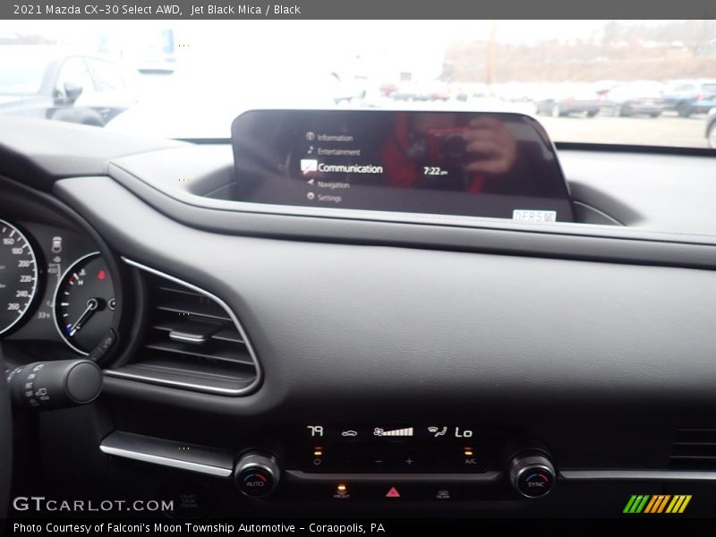 Jet Black Mica / Black 2021 Mazda CX-30 Select AWD
