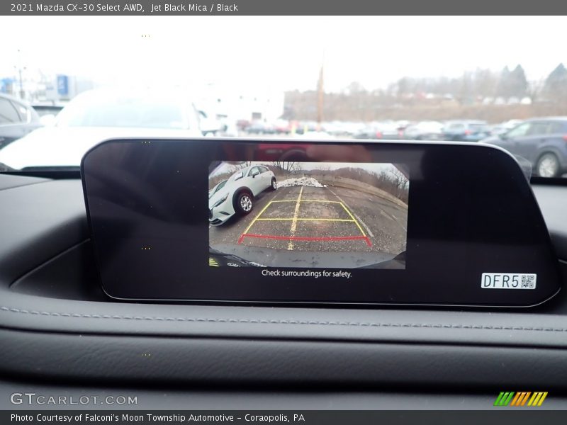Jet Black Mica / Black 2021 Mazda CX-30 Select AWD