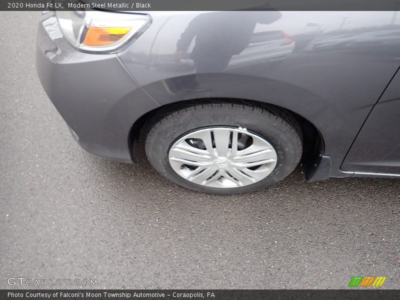 Modern Steel Metallic / Black 2020 Honda Fit LX