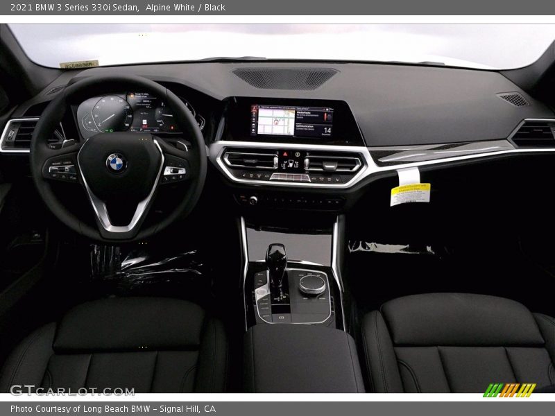 Alpine White / Black 2021 BMW 3 Series 330i Sedan