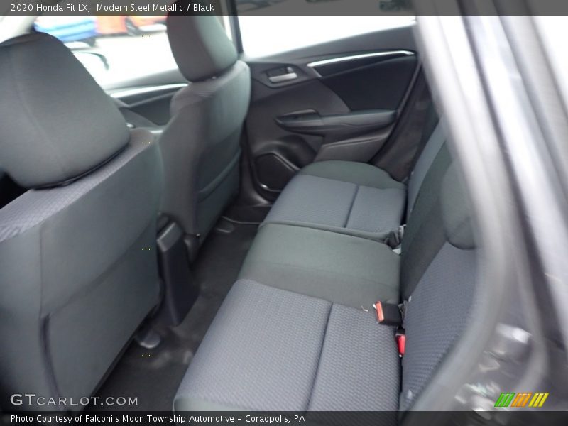 Modern Steel Metallic / Black 2020 Honda Fit LX